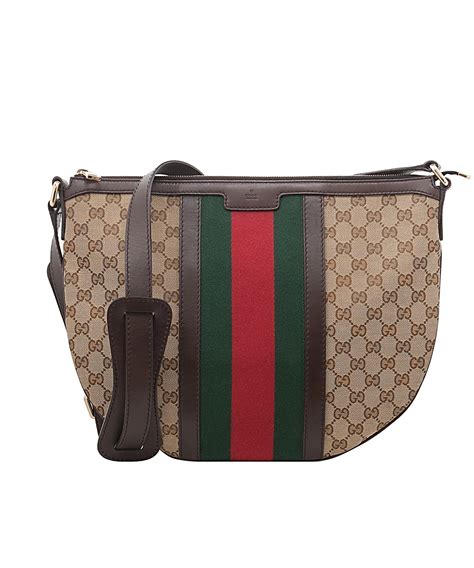 gucci vintage canvas|vintage gucci canvas crossbody bag.